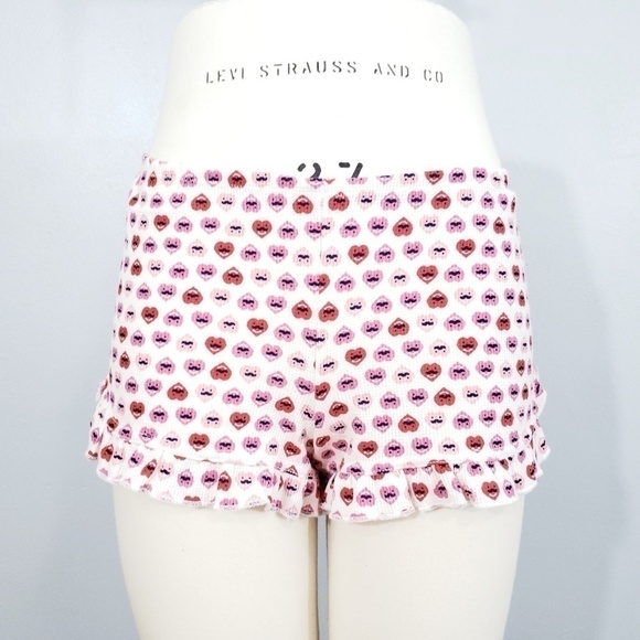 NWT BP Hearts With Ruffles Shorts - Picture 1 of 4